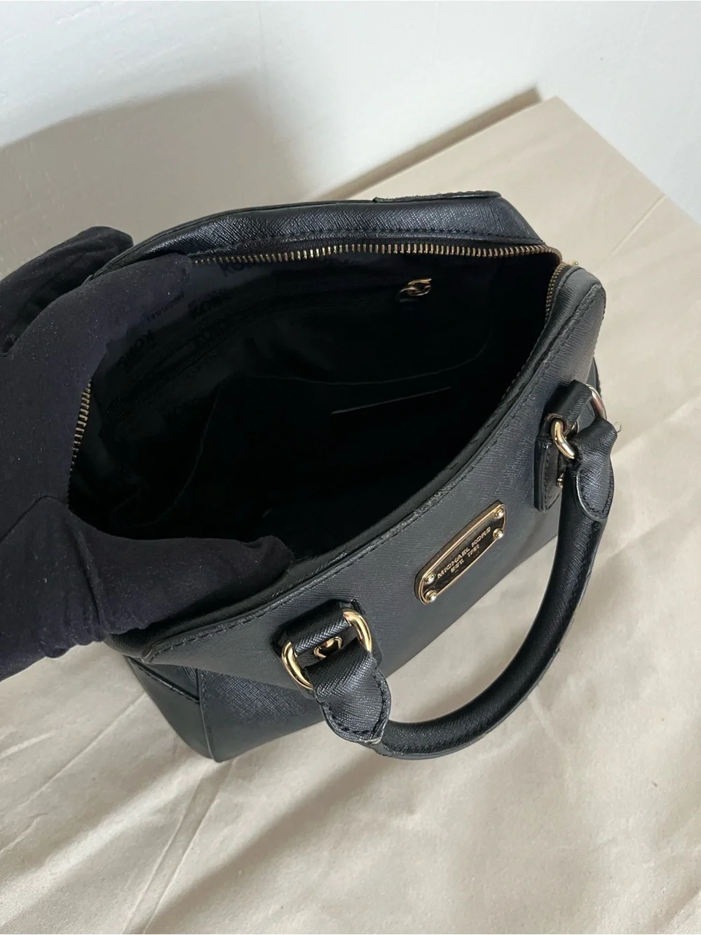 Michael Kors structured dome